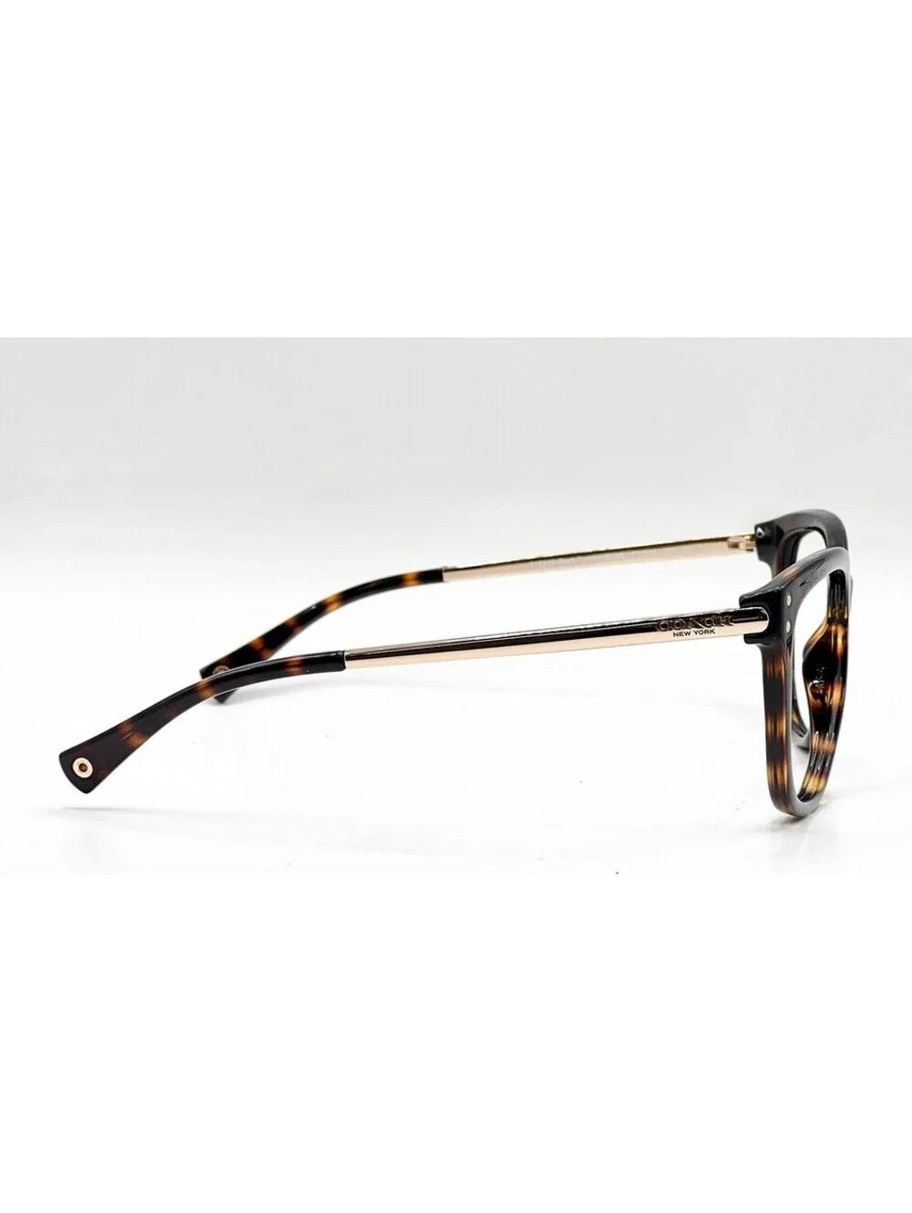 Coach HC 8084 517013 Dark Tortoise Gold Cat Eye Authentic Eyeglass Frames 57-15
